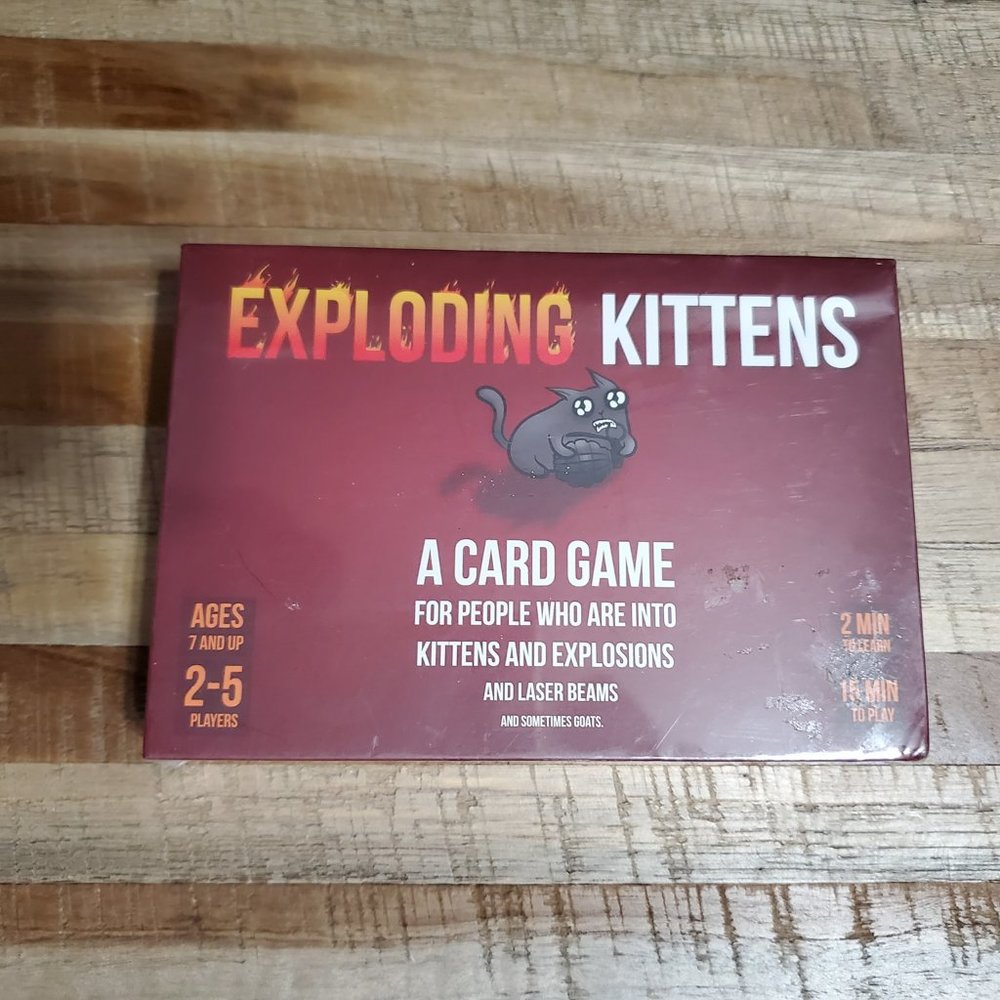2/$12 Exploding Kittens Game - Picture 2 of 3